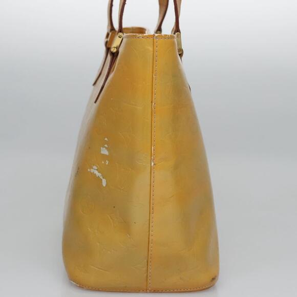 LOUIS VUITTON Monogram Vernis Houston Hand Bag Gris M91053 - Picture 5 of 13